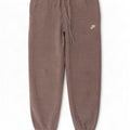 Pantaloni da tuta da uomo Nike Joggers in cotone chiazzato grigio medio