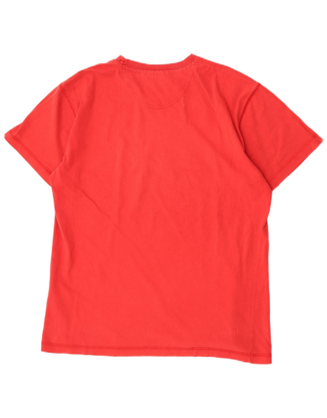 T-shirt grafica da uomo Champion Top grande in cotone rosso
