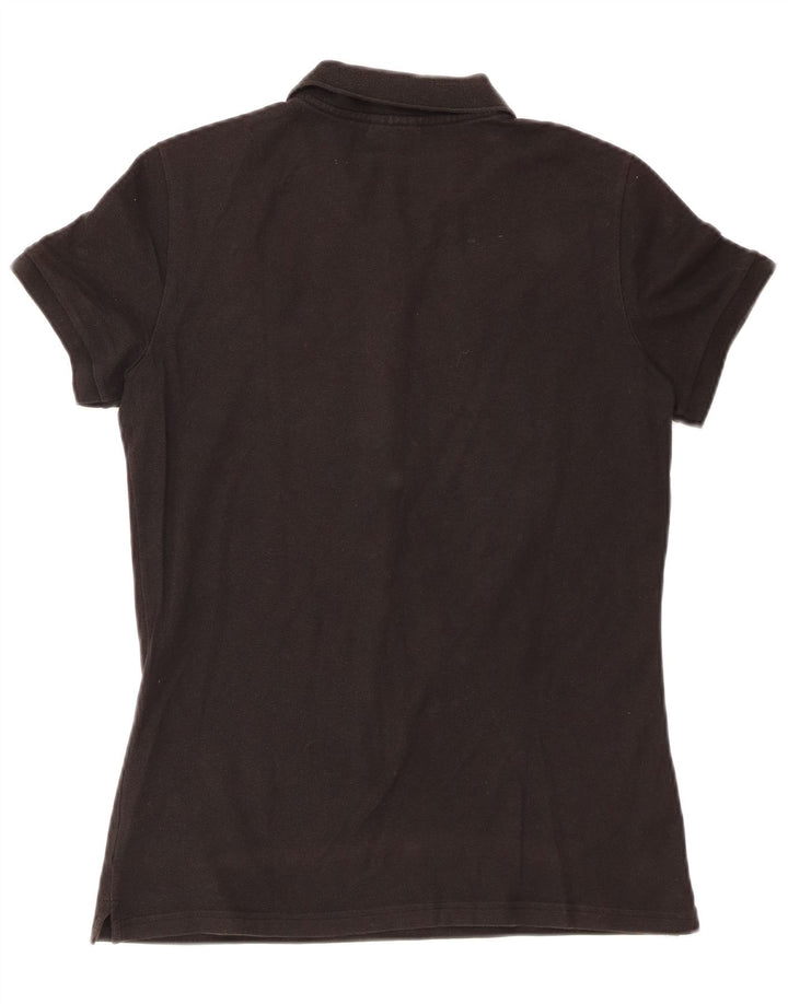 Polo da donna Lacoste taglia 44 grande in cotone nero