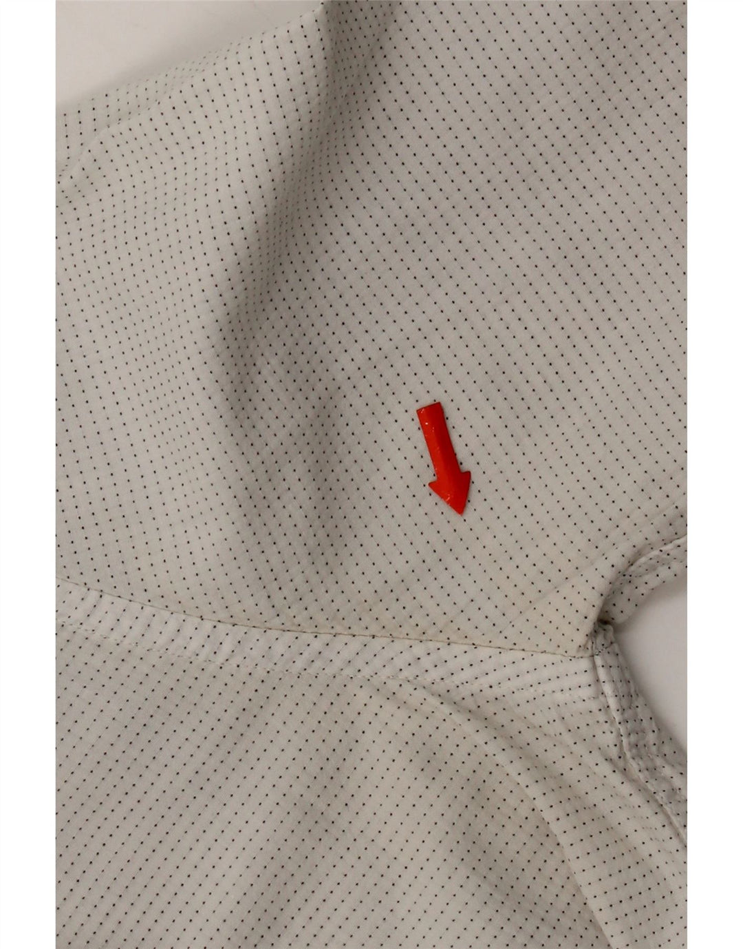 Camicia Levi's Uomo Large in cotone maculato bianco