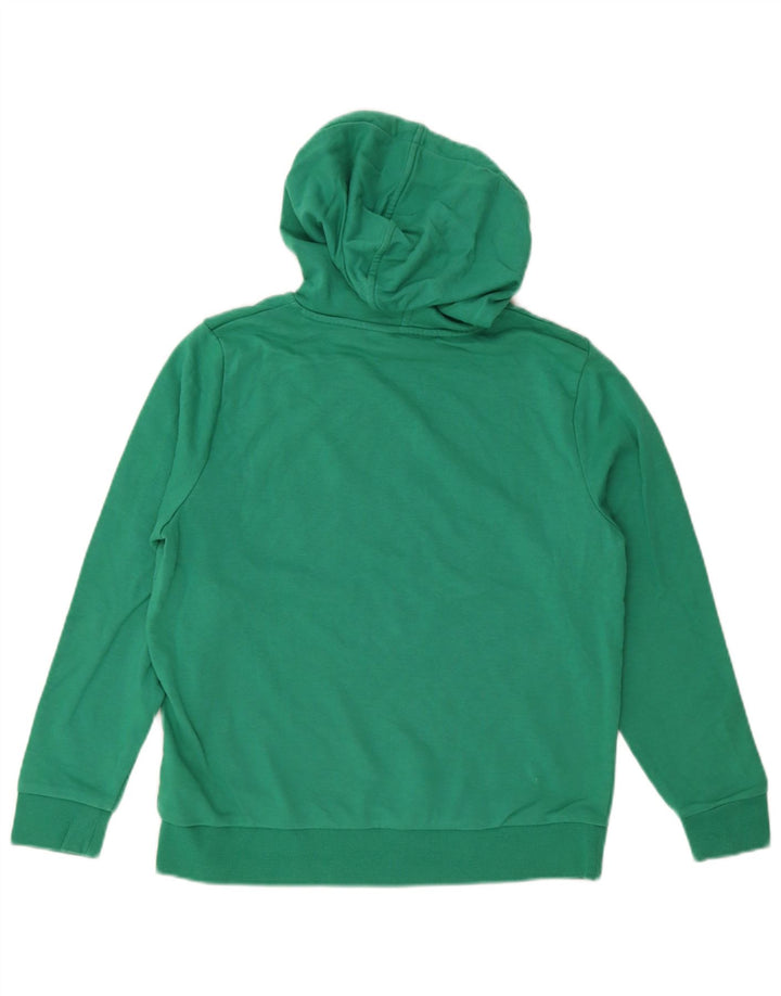 Maglione con cappuccio da donna Marks & Spencer UK 12 Cotone verde medio