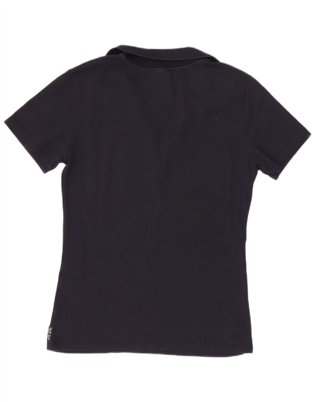 Polo da donna North Sails UK 14 cotone blu navy medio