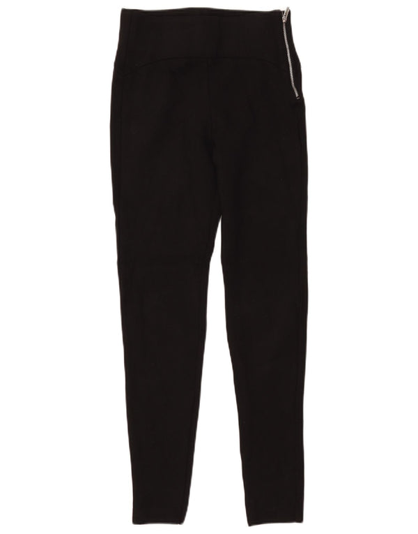 Leggings Zara da donna UK 6 XS viscosa nera