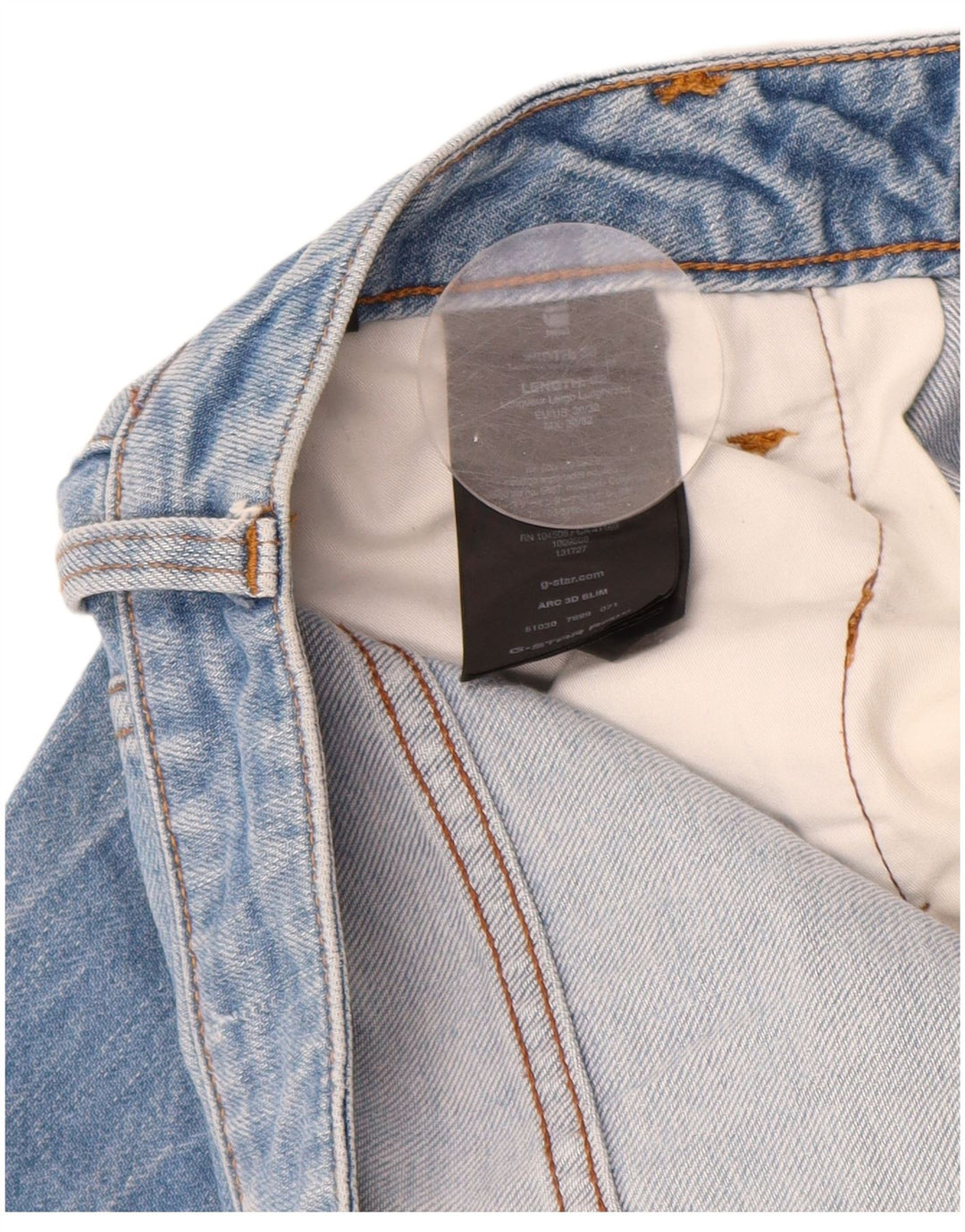 Jeans G-Star da uomo 3D Arc Slim W30 L32 cotone blu