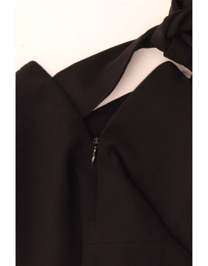 Minigonna Zara da donna piccola W26 in cotone nero