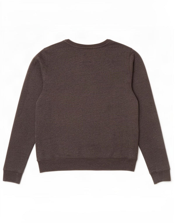 Abercrombie & Fitch Womens Graphic Sweatshirt Jumper UK 16 Large Grey