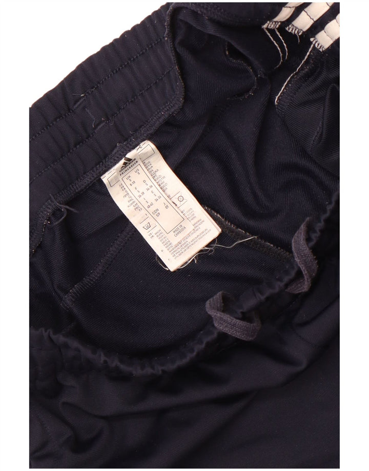 Pantaloni da tuta da donna Adidas UK 8/10 Small Poliestere blu navy