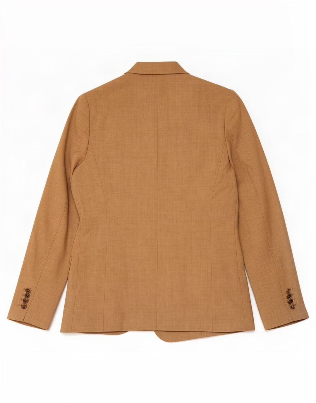 Giacca blazer a 2 bottoni da donna J. Crew US 10 Large in lana marrone
