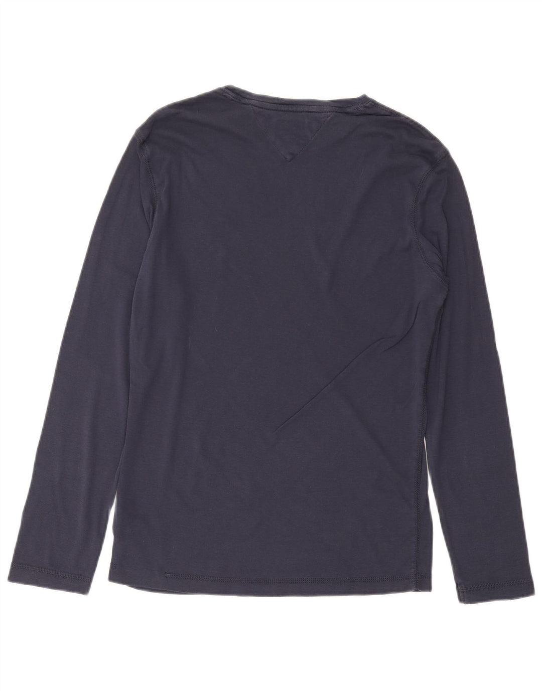 TOMMY HILFIGER Top da uomo a maniche lunghe in cotone blu navy medio