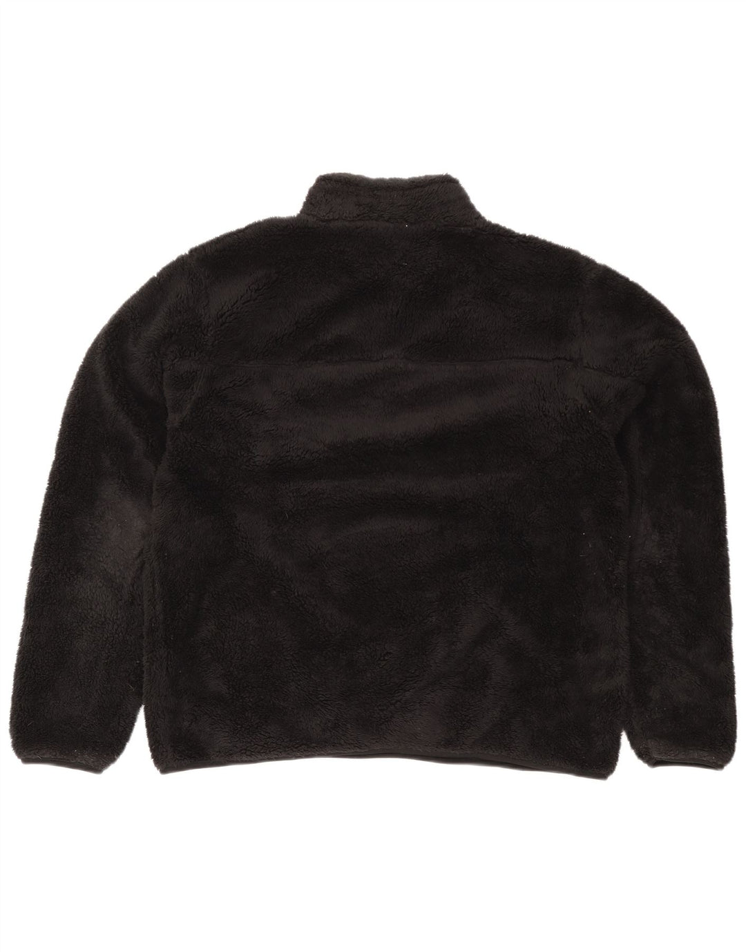Maglione in pile da uomo con collo con zip Mountain Warehouse XL poliestere nero