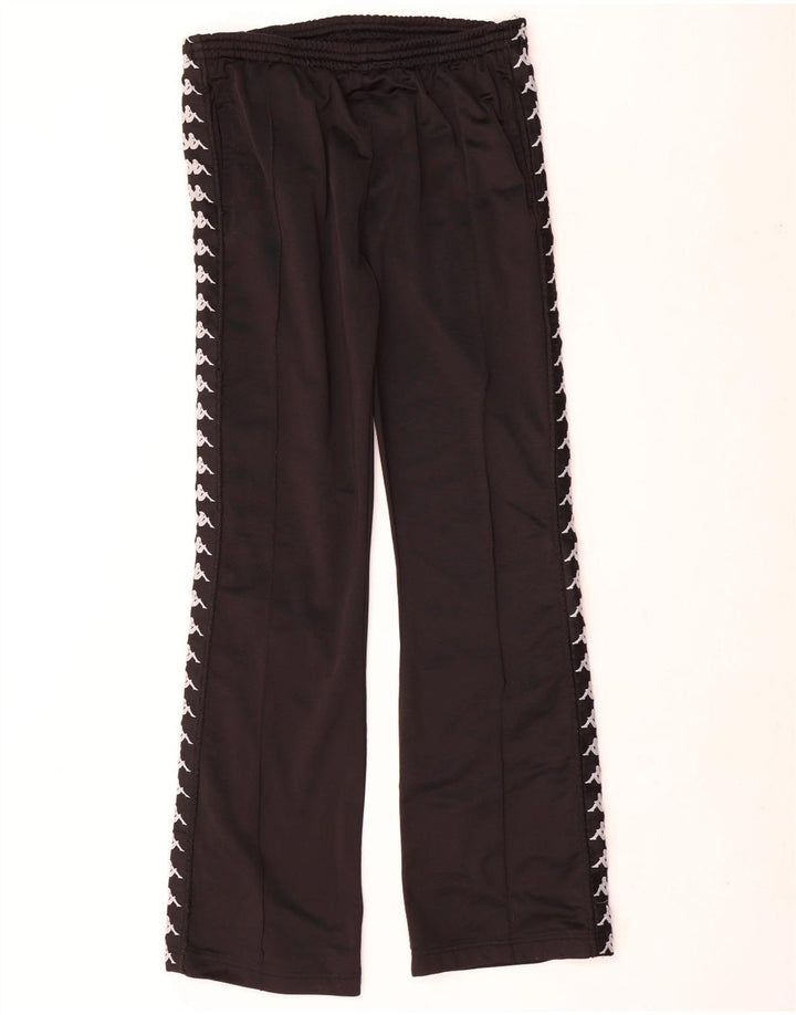 Pantaloni da tuta con grafica Kappa da uomo piccoli neri