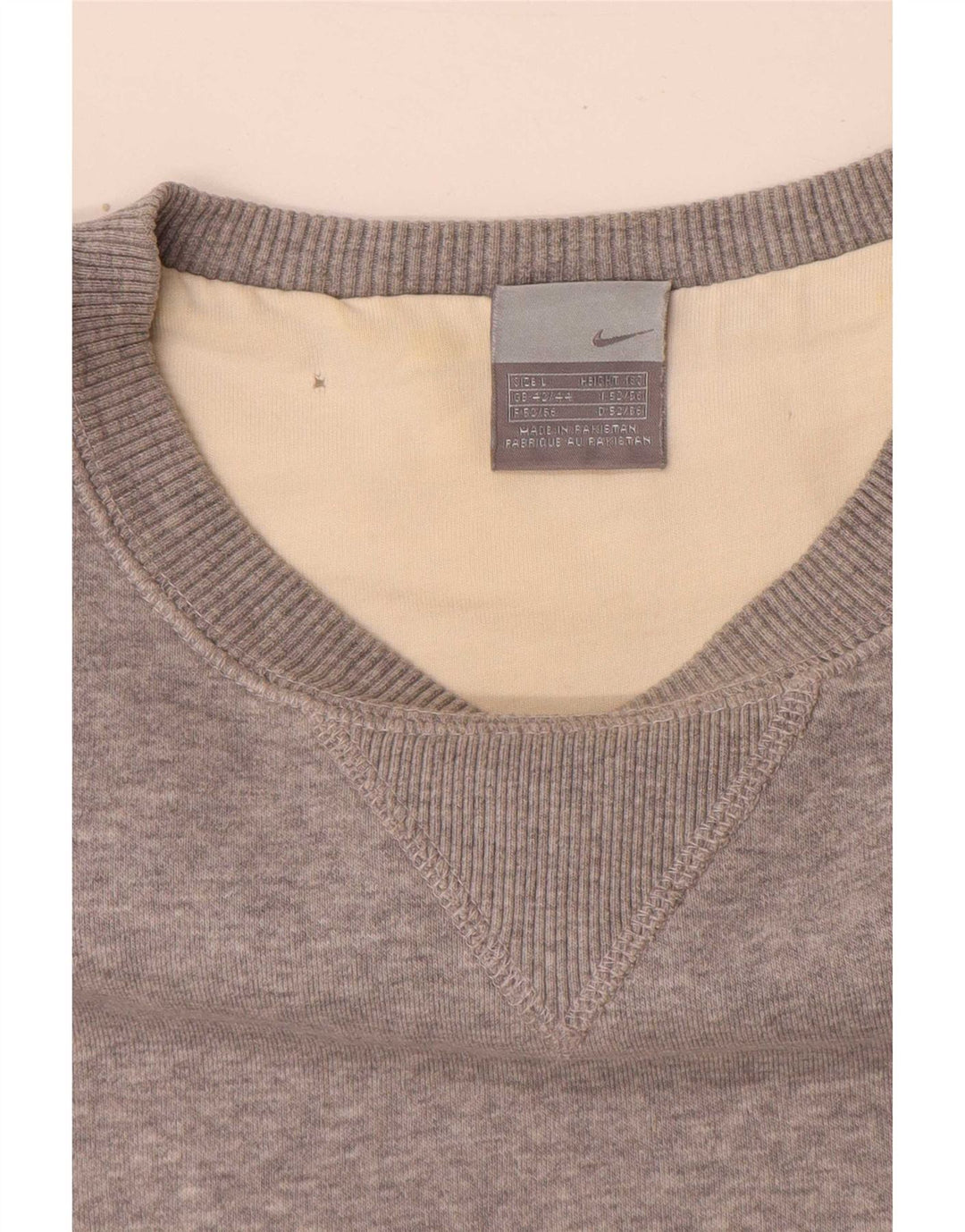 Felpa da uomo Nike Felpa UK 42/44 Large Grey Flecked
