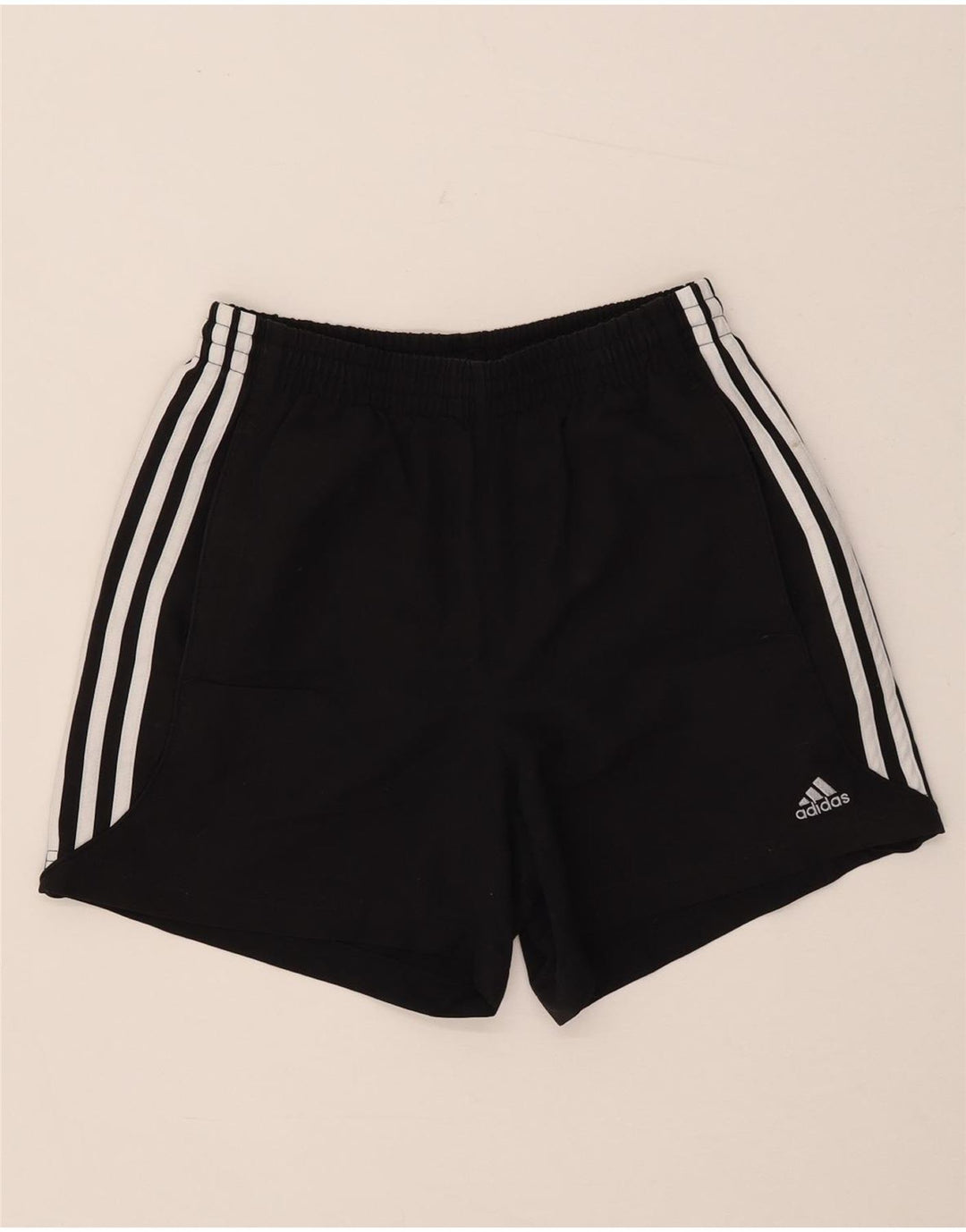 Pantaloncini sportivi Adidas Clima 365 da ragazzo 13-14 anni in poliestere nero