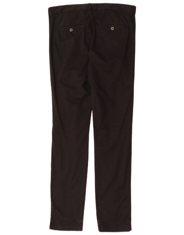 Pantaloni chino slim da uomo Calvin Klein W31 L32 cotone nero
