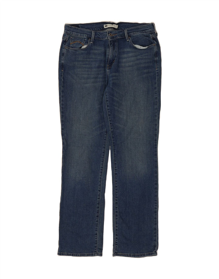 LEVI'S Womens 505 Straight Jeans W31 L32 Blue Cotton Vintage Levi's and Second-Hand Levi's from Messina Hembry 