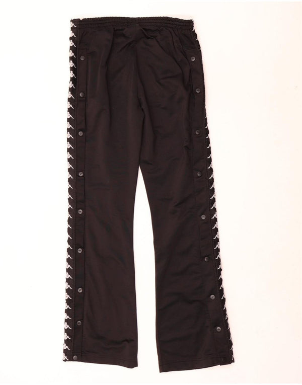 Pantaloni da tuta con grafica Kappa da uomo piccoli neri