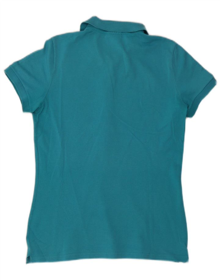 Polo da donna Lacoste taglia 44 grande in cotone blu
