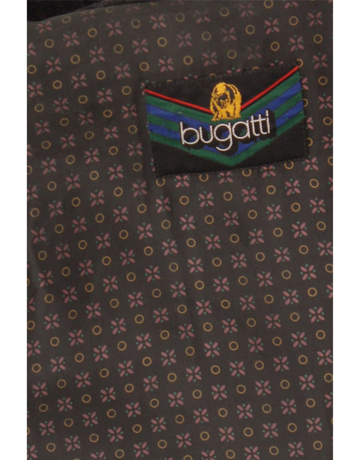 Soprabito Bugatti Uomo IT 51 Large Nero Lana