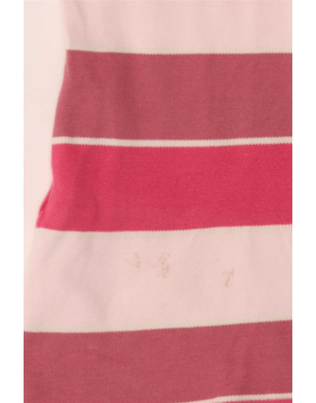 Polo da donna Lacoste taglia 46 XL in cotone a righe multicolore