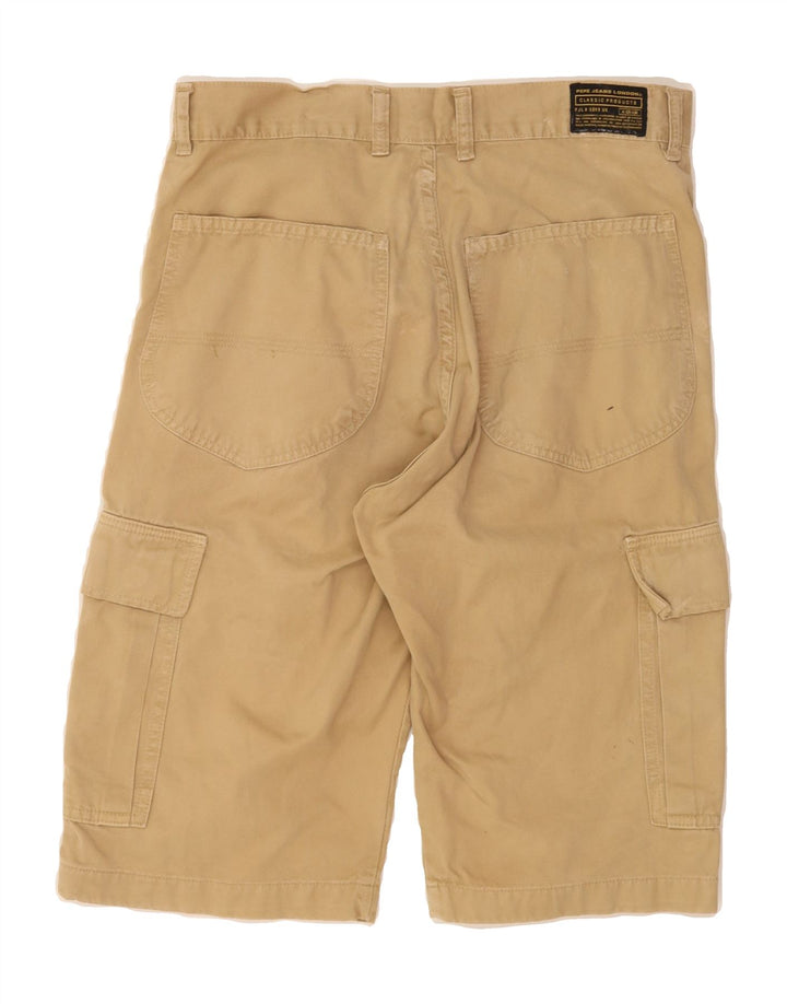 PEPE JEANS Womens Bermuda Cargo Shorts Large W32  Brown Cotton Vintage PEPE Jeans and Second-Hand PEPE Jeans from Messina Hembry 
