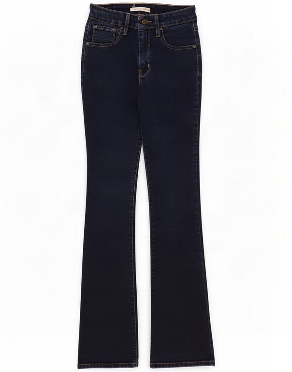 Levi's Jeans bootcut a vita alta 725 da donna W26 L30 Cotone blu navy