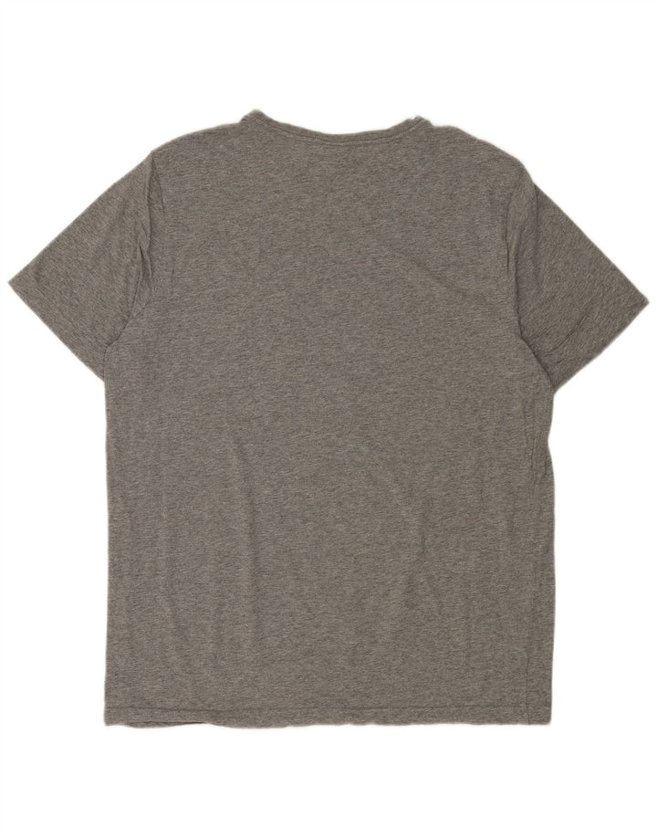 T-shirt grafica da uomo Puma Large grigia screziata