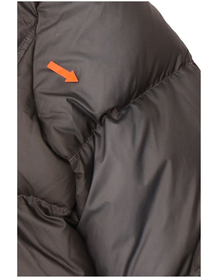 Giacca imbottita da donna RALPH LAUREN UK 14 grande poliestere nero