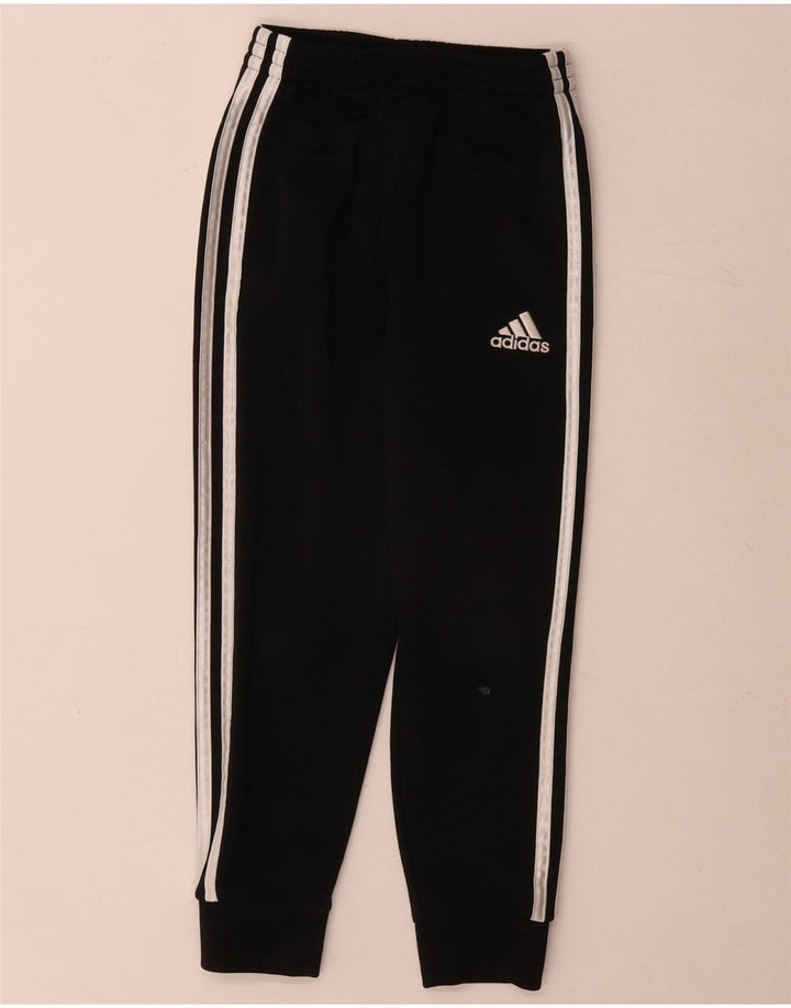 Pantaloni da tuta da ragazzo Adidas Joggers 5-6 anni in poliestere nero
