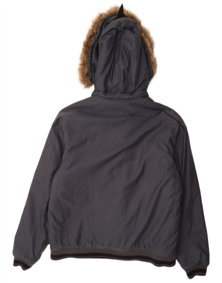 Giubbotto bomber con cappuccio da uomo O'Neill UK 40 Large in poliestere blu navy