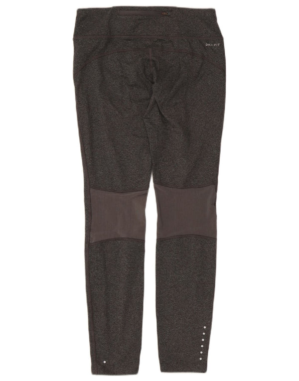 Leggings Dri Fit da donna NIKE UK 10 piccolo grigio chiazzato