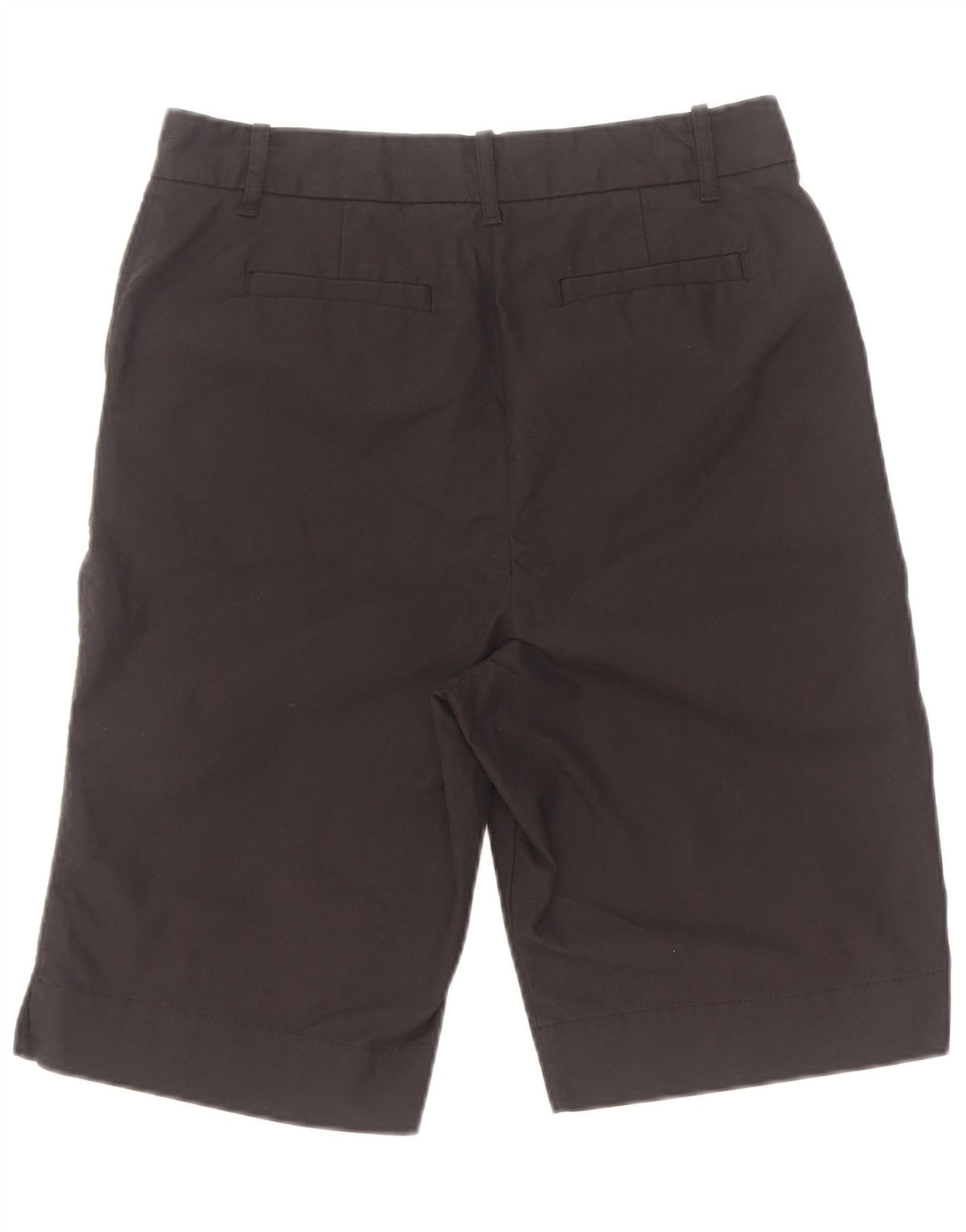 Pantaloncini chino da donna Marks & Spencer UK 10 piccoli W28 cotone nero