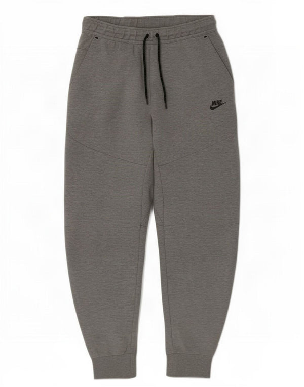 Pantaloni da tuta da uomo Nike Joggers in poliestere grigio medio