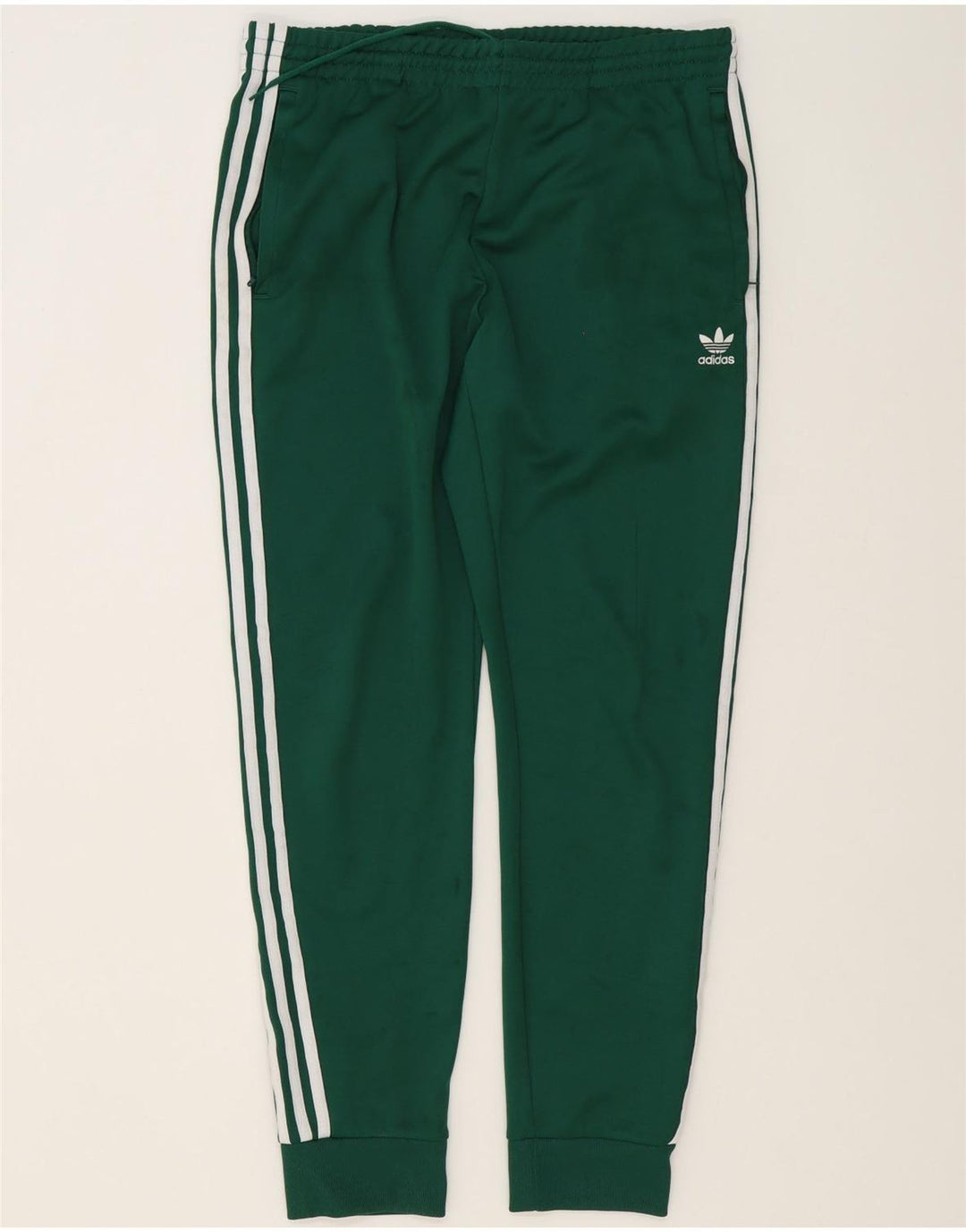Pantaloni da tuta da uomo Adidas Joggers grandi in poliestere verde
