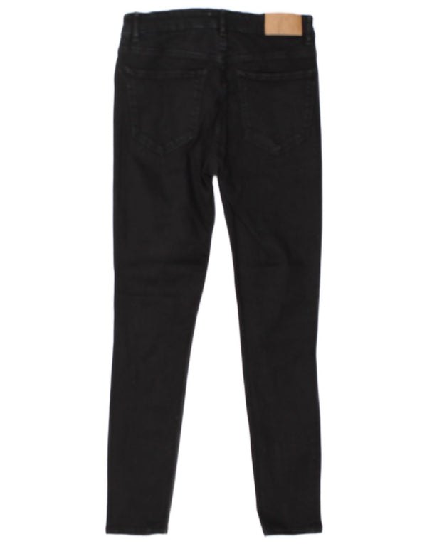 Jeans skinny da donna Zara EU 38 Small W28 L26 cotone nero