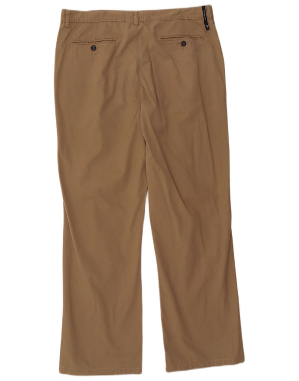 Pantaloni Chino Dritti Uomo TRUSSARDI IT 52 XL W35 L30 Cotone Beige