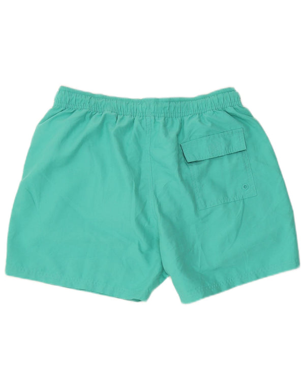 Pantaloncini da bagno da uomo Marks & Spencer verde medio poliestere