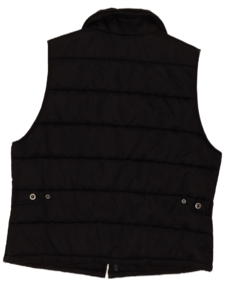 Gilet imbottito da donna Fusion UK 18 XL nylon nero