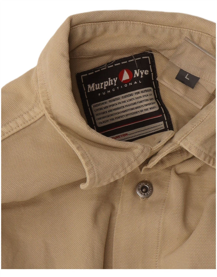 Camicia da uomo Murphy & Nye grande beige