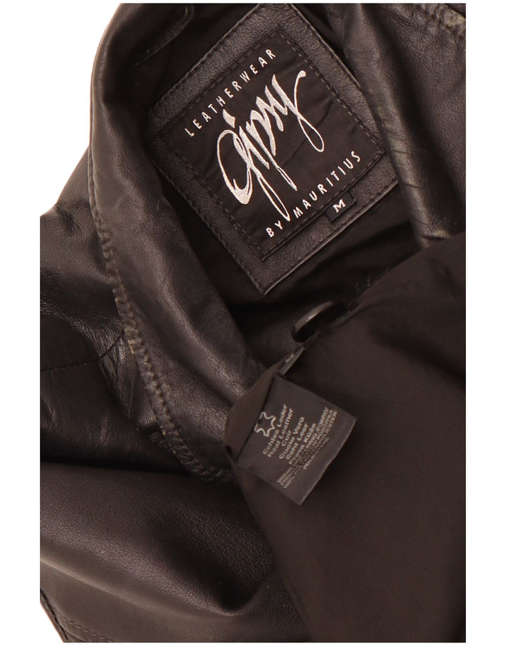 Cappotto in pelle da donna Gipsy UK 12 Marrone medio