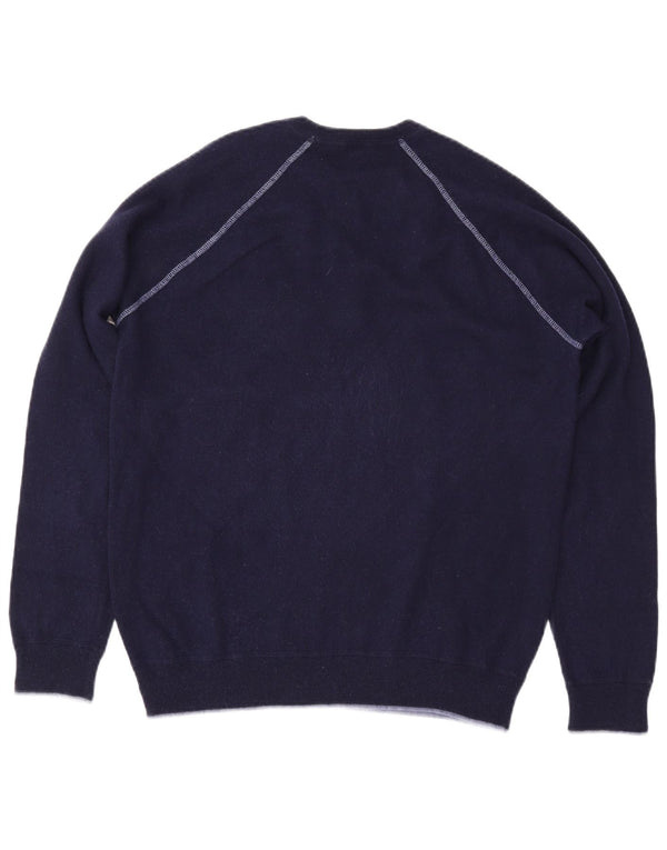 Maglione maglione girocollo da uomo HARMONT & BLAINE XL blu navy