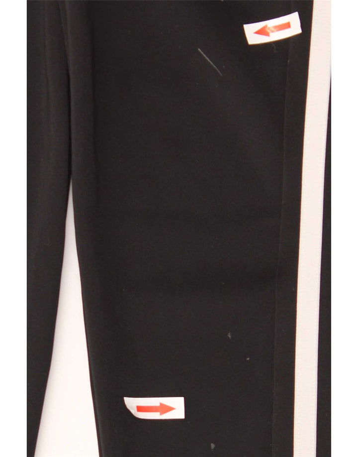 Leggings corti Adidas da donna UK 12/14 Poliestere nero medio
