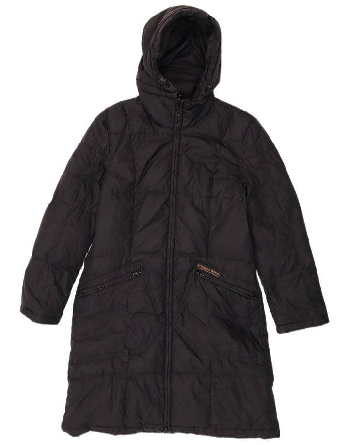 Cappotto imbottito con cappuccio da donna Gas UK 14 medio nero in poliammide
