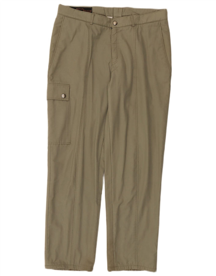 Pantaloni cargo dritti da uomo VINTAGE W32 L29 Cachi