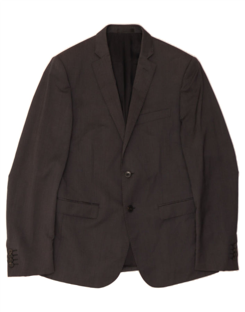 PAL ZILERI Mens 2 Button Blazer Jacket IT 52 XL Grey Wool Vintage Pal Zileri and Second-Hand Pal Zileri from Messina Hembry 