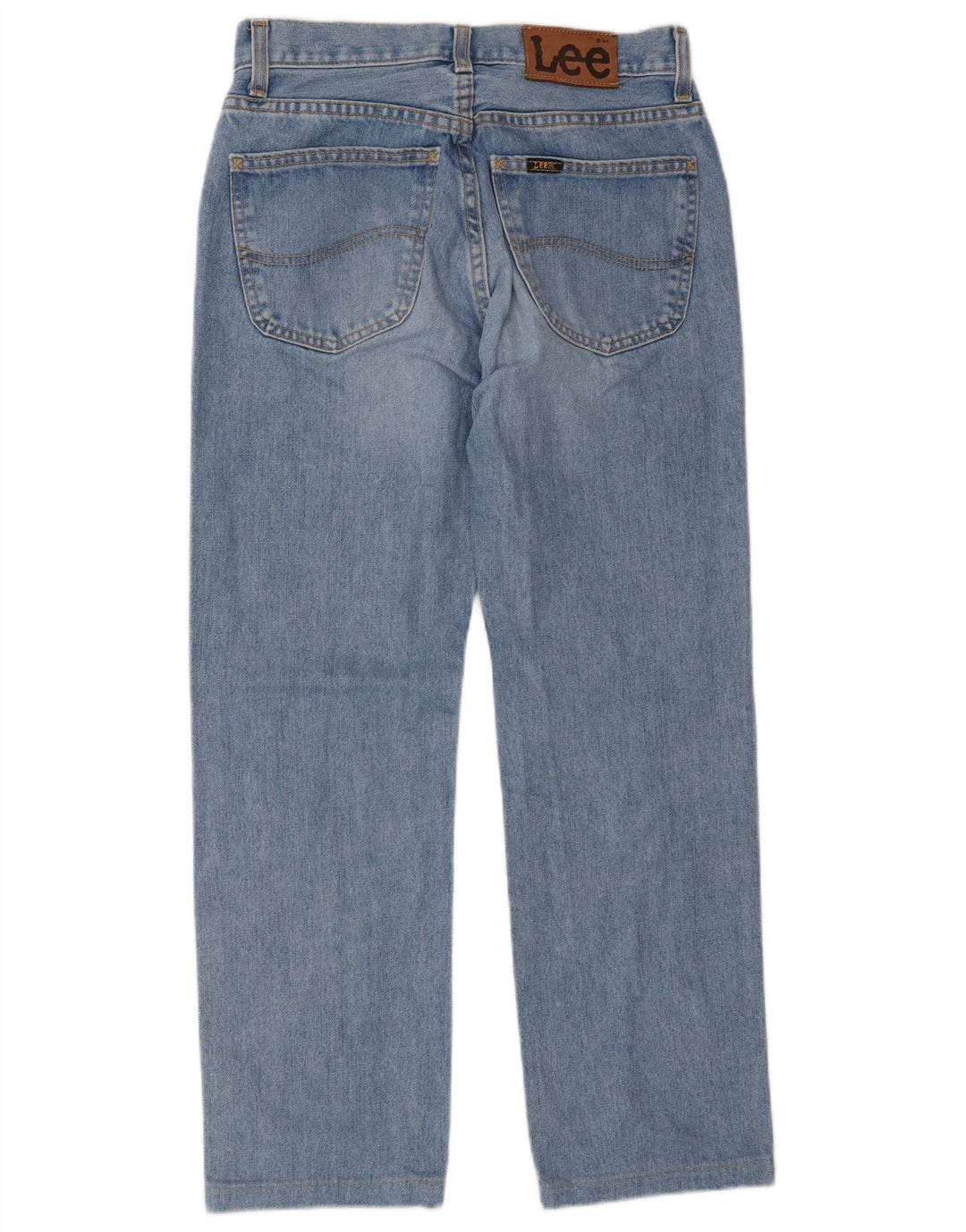 Jeans dritti da donna Lee W28 L28 Blu