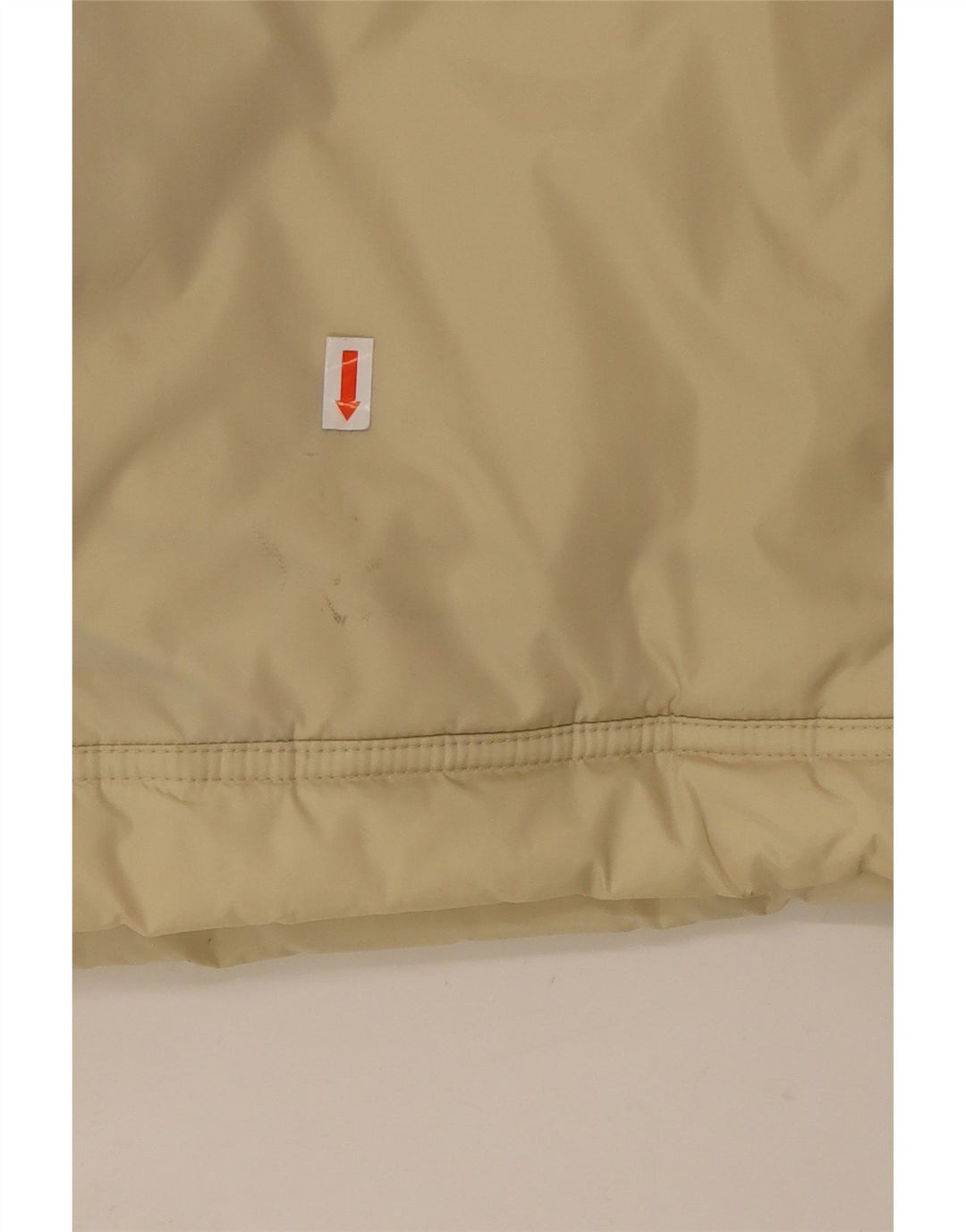 Giacca imbottita Adidas da uomo vestibilità ampia UK 40/42 Poliestere beige medio