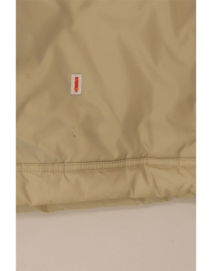 Giacca imbottita Adidas da uomo vestibilità ampia UK 40/42 Poliestere beige medio