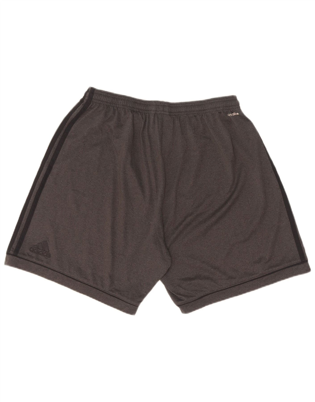 Pantaloncini sportivi Adidas Climalite da uomo di grandi dimensioni in poliestere grigio