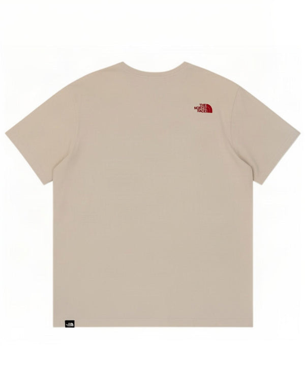 T-shirt grafica da uomo The North Face Top XL in cotone bianco