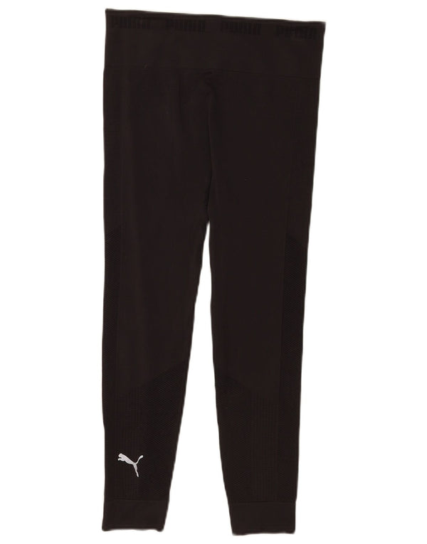 Leggings grafici da donna Puma UK 8 piccoli neri